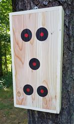 KNIFE THROWING TARGET, Double Sided - 22 1/2" x 11 3/4" x 3" Only $79.99 #454